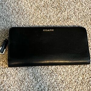 Black Coach wallet